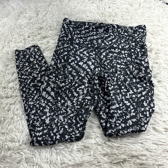 Lululemon Fast and Free Tight 25" *Non-Reflective Nulux Pace Lace Graphite Grey - Picture 1 of 7